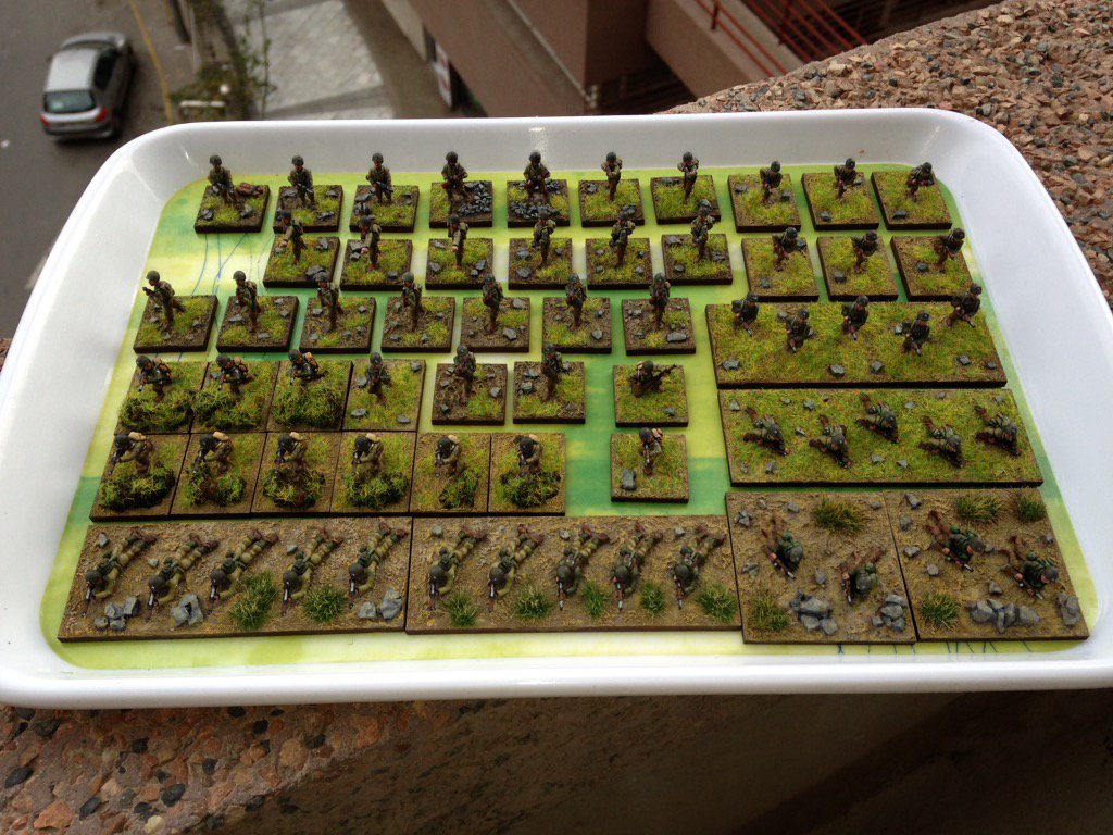 mikel_68's tweet photo. US Infantry #Rangers and #29Div D-Day 15mm @EssexMiniatures #US1-10 +/- 64 men https://t.co/MZOYmHrpJa