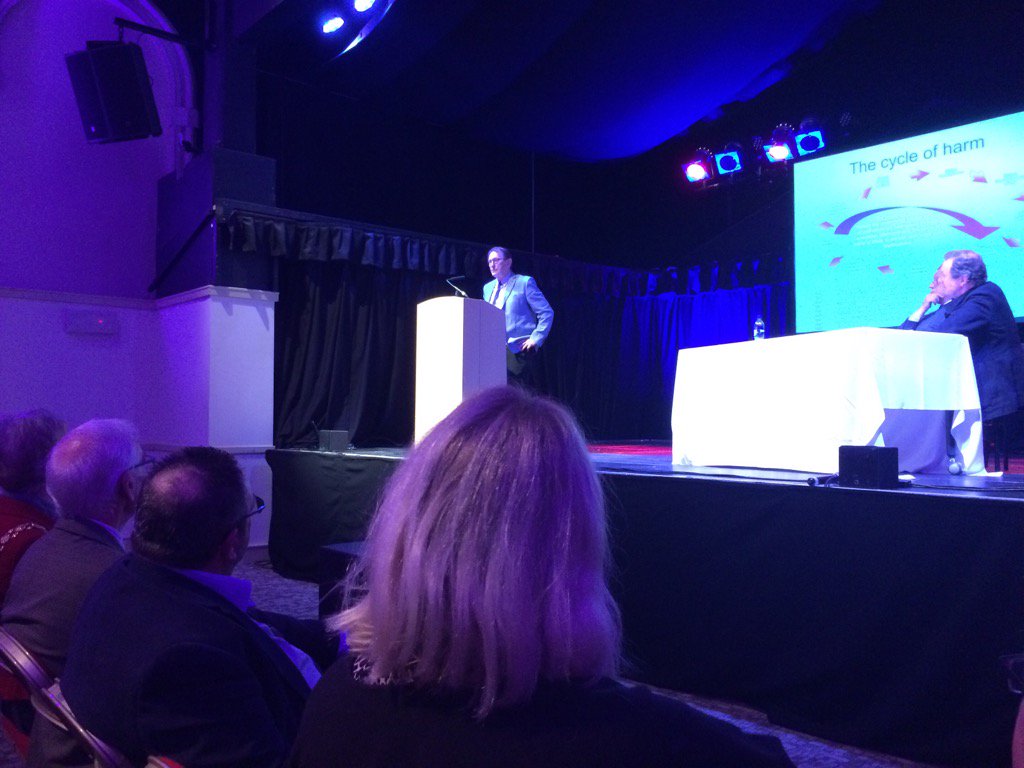 WhatsRightCIC's tweet photo. Mike Pierce MBE founder of @CycleofHarm explains the #wallofsilence &amp; the #cycleofharm in the background https://t.co/Pmz4I4HqpH