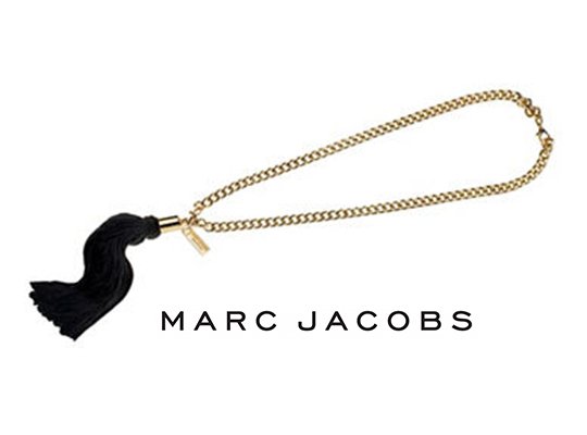 davelackie's tweet photo. Absolutely obsessed with this Marc Jacobs' tassel necklace! RT &amp; follow @davelackie for your chance to win it! https://t.co/OnVQyz3Ssr