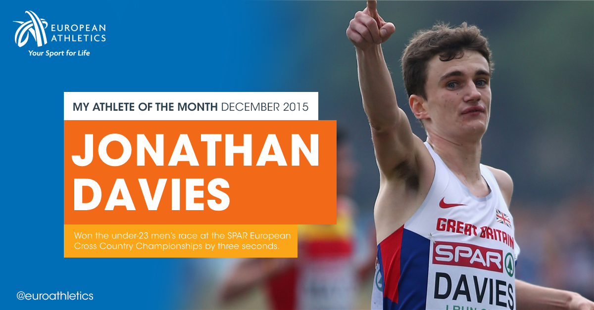 EuroAthletics's tweet photo. Retweet to vote for @BritAthletics Jonathan #Davies as your #athleteofthemonth for December https://t.co/RGlvvXX5KZ