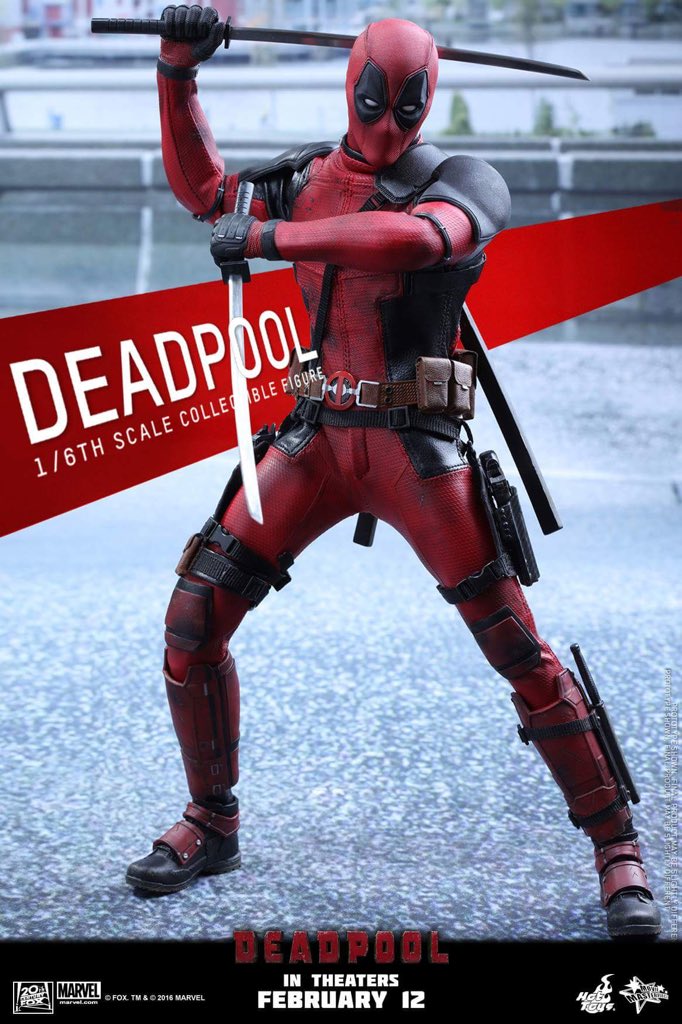 IReadComicBooks's tweet image. Check out Hot Toys' amazing 1/6th scale #Deadpool collectible figure. @robertliefeld