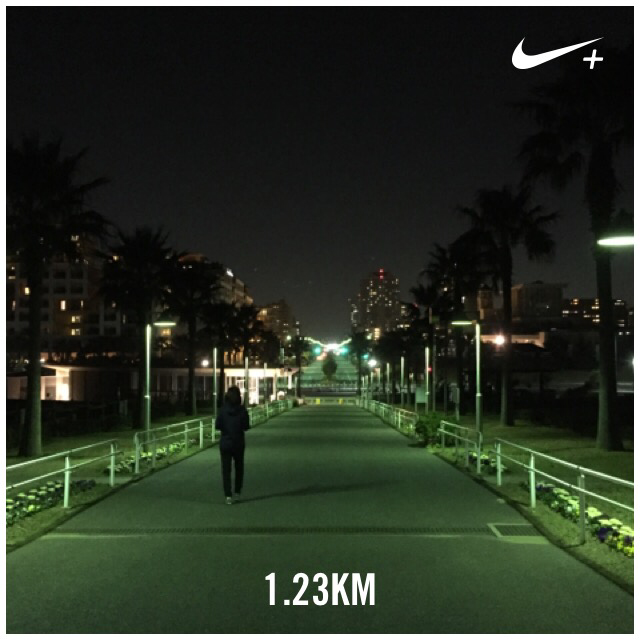 RickyJapan's tweet image. Nike+を使用して1.23 kmのランを終了しました。 go.nike.com/2tl02ah #nikeplus