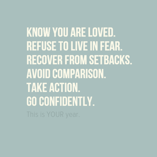 This is your year! #GoConfidently #MotivationMonday