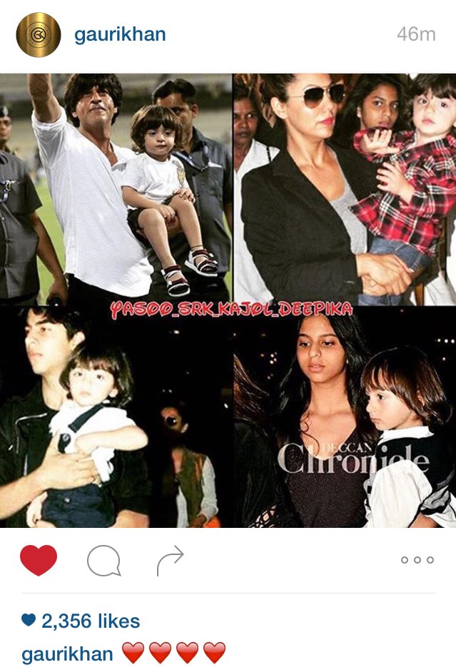 SRKUniverse's tweet photo. Gauri Khan via Instagram 

(https://t.co/TOTd6CxIC5) https://t.co/3SOPWoWuaZ