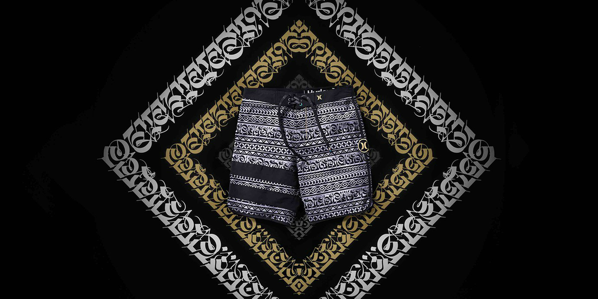 HYPEBEAST's tweet photo. .@Hurley and street artist @CRYPTK join forces for a collaborative pair of board shorts.
https://t.co/DiXH5xcTFn https://t.co/HUheVEpFrN