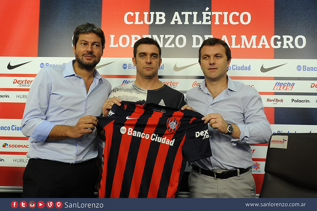 SanLorenzo's tweet photo. Bienvenido Pablo Guede a @SanLorenzo https://t.co/HIQP4FNYbB