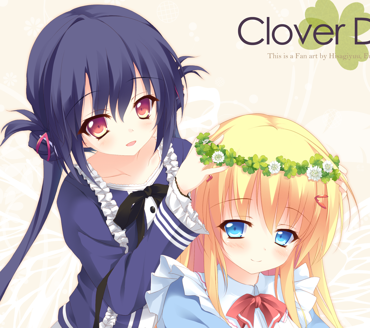 楸ゆう Cポスターに使ったイラストに少し手を加えて再アップ Cloverday Sより鷹倉杏鈴と杏璃ちゃんです 前にツイッターでアップしたものや本では顔をよくみれなかったので解像度大きめに T Co O2rwsswnwa T Co 0rt1n5s1c9