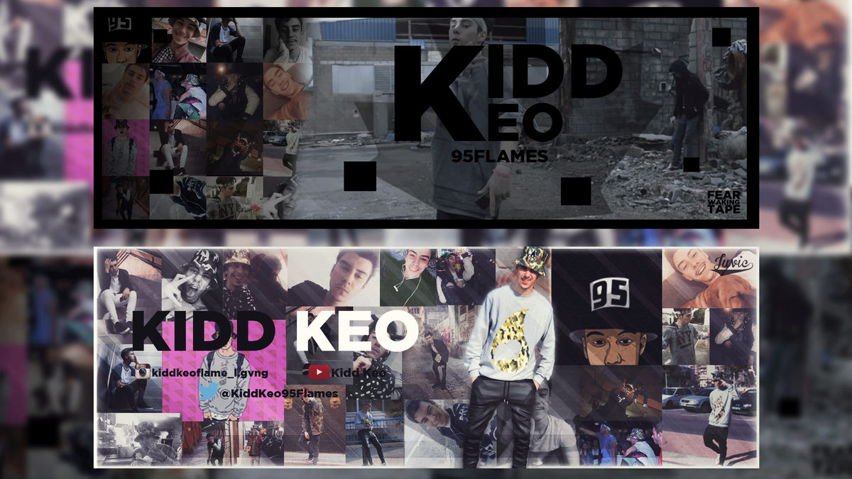 Juvic2's tweet photo. Doble Twitter Header  for @KiddKeo95Flames  Darle Liek y Rt para que se ponga alguno
Mañana Speed Art en el canal. https://t.co/KWnIQAqXg7