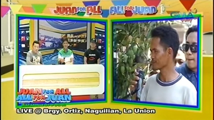 mcpadaoan's tweet photo. Eat Bulaga sa aming Barangay #Throwback #EBProblemsolving @EatBulaga #Naguilian #LaUnion https://t.co/Y4STDAIHGi