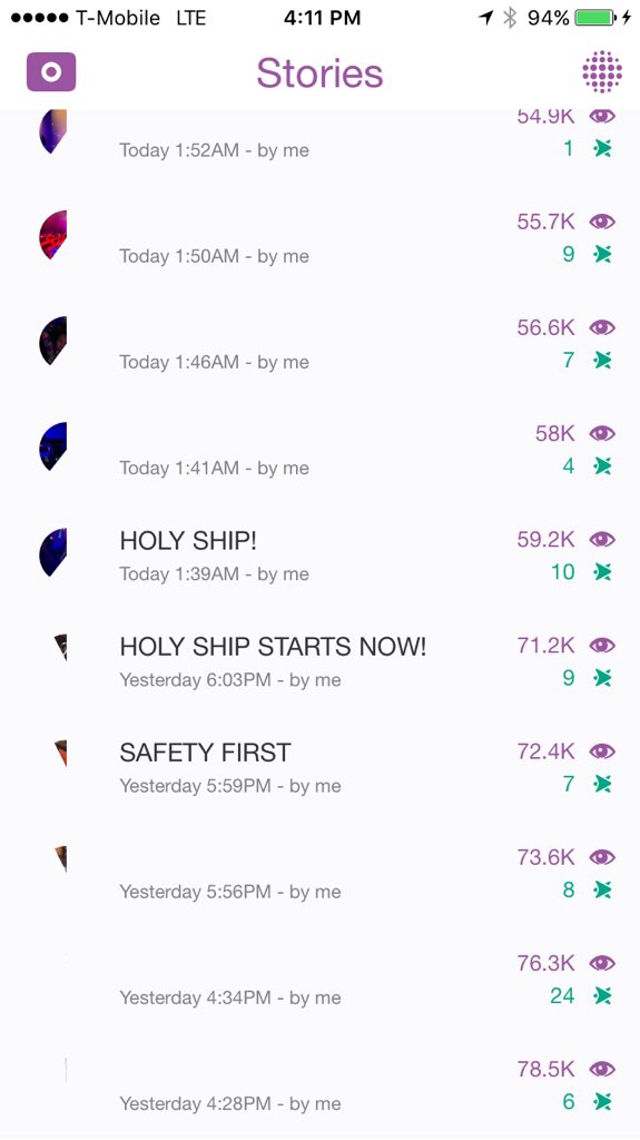 Almost gonna break 80k on my snaps. Thanks 4 watching all my stupid videos! 🤓🙃🙄 n if don't follow me AokiSteve https://t.co/fqE3DS8HX3