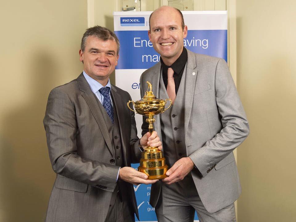 Mcgeehan1M's tweet photo. Inspirational words from @PaulLawriegolf #greatguy #openchampion #motivation @ThePGA @golfbreaks #bethere2016 #ryder https://t.co/KF92yujaDe