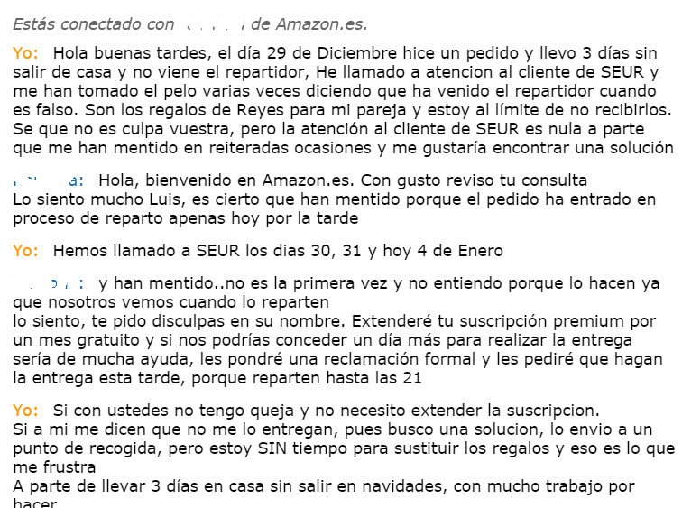 16BitsEra's tweet image. Una prueba @SEUR #Seur miente, engaña y NO trabaja. Gracias @AmazonESP x la ayuda, una peña la mala imagen k os dan.