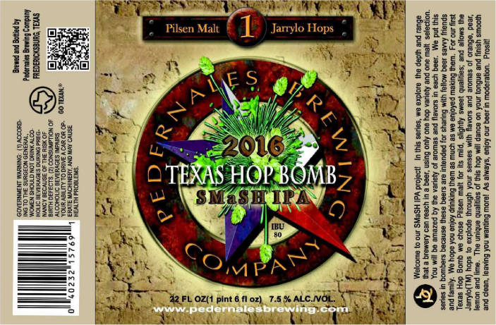 TXBeerSpot's tweet photo. Label Approval:@PedernalesBrew new #TexasHopBomb #SMaSH
#IPA w/ Pilsen malt & #Jarrylo hops https://t.co/aPP9OEM9r2 https://t.co/Bq69VvOj6f