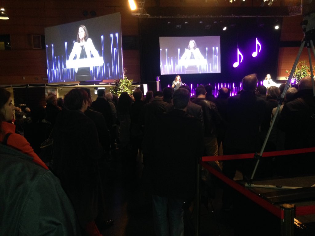 Annonce de l'installation de <a href="/Talend/">life</a> à #Nantes par <a href="/Johanna_Rolland/">Johanna Rolland</a> aux voeux institutionnels : 100 emplois à terme!