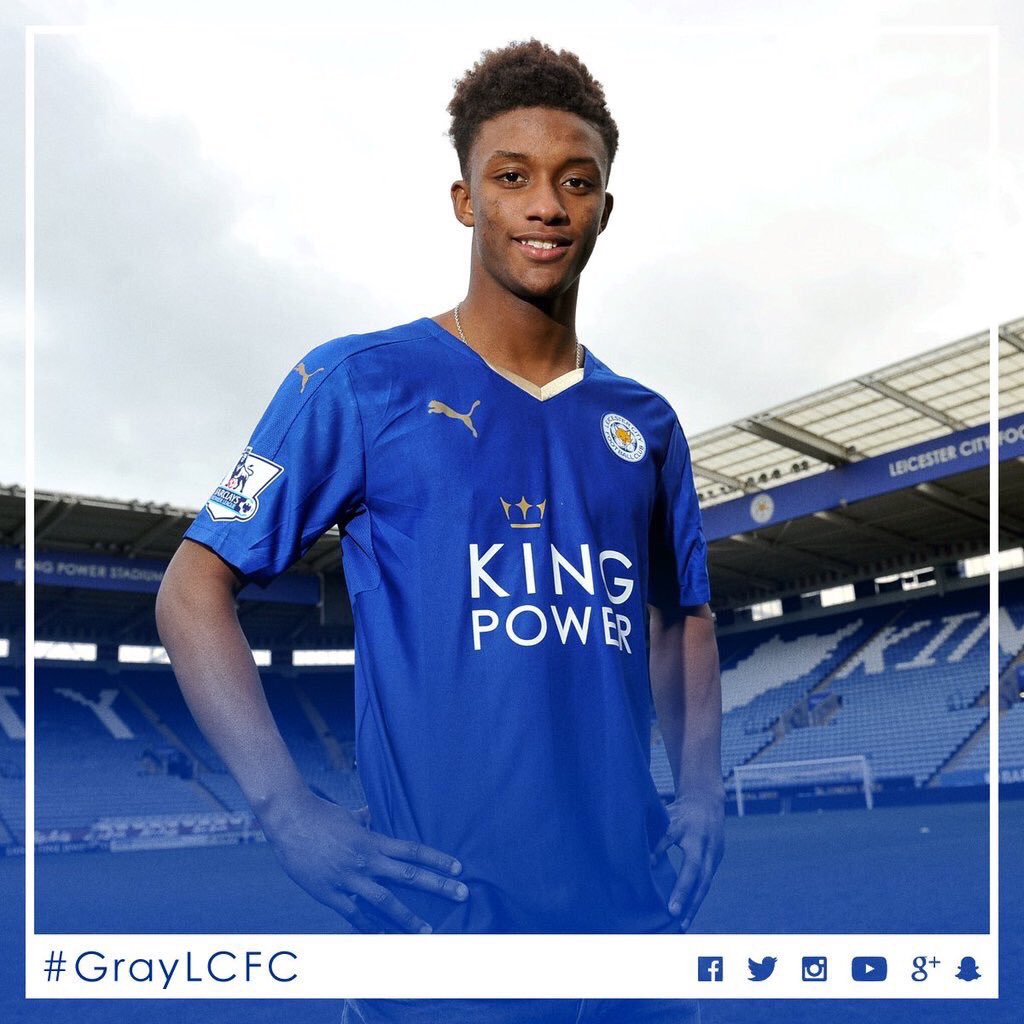 kikecerverat's tweet photo. El @LCFC ficha a Demarai Gray, extremo izquierdo de 19 años, procedente del Birmingham City. #GrayLCFC https://t.co/ZqqbMflmhB