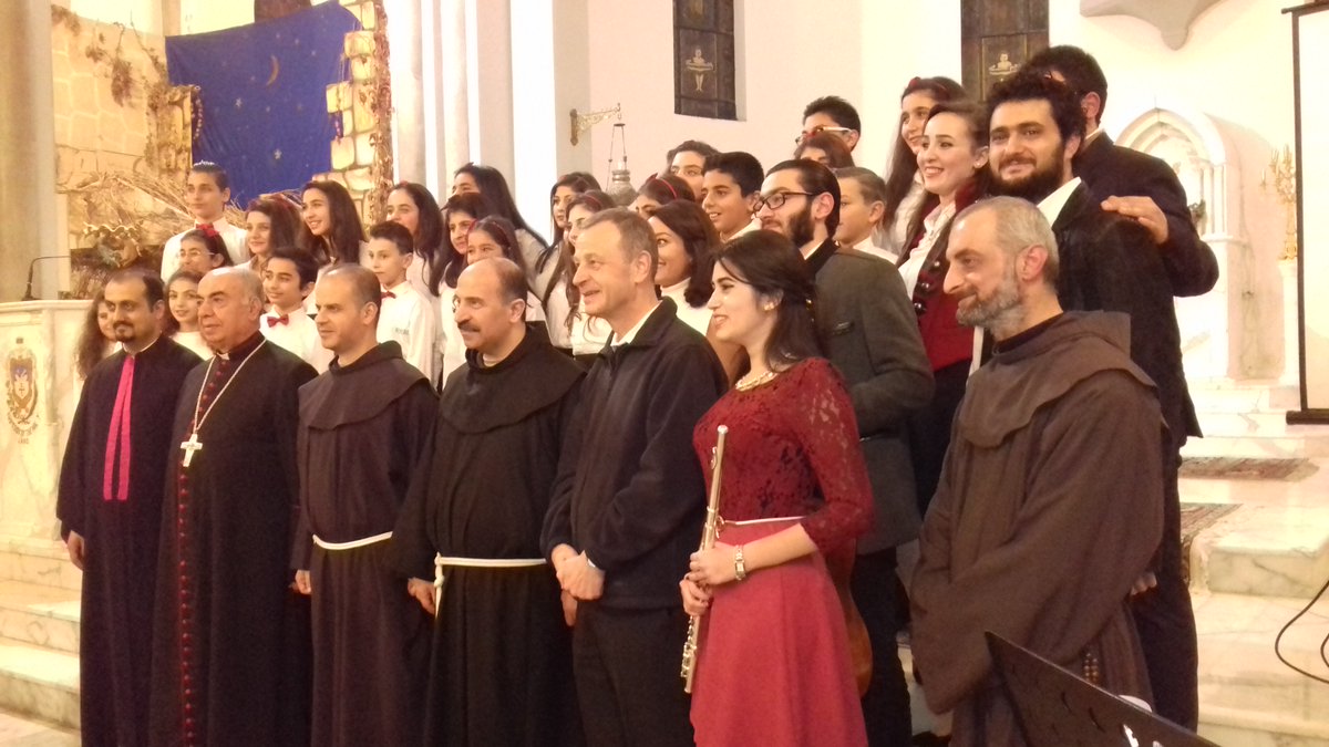 taize's tweet photo. #Prayer for Fr Dhiya Azziz, priest in Yacoubieh, met by brother Alois during his visit in Syria, probably kidnapped. https://t.co/XXMy1CjNBk