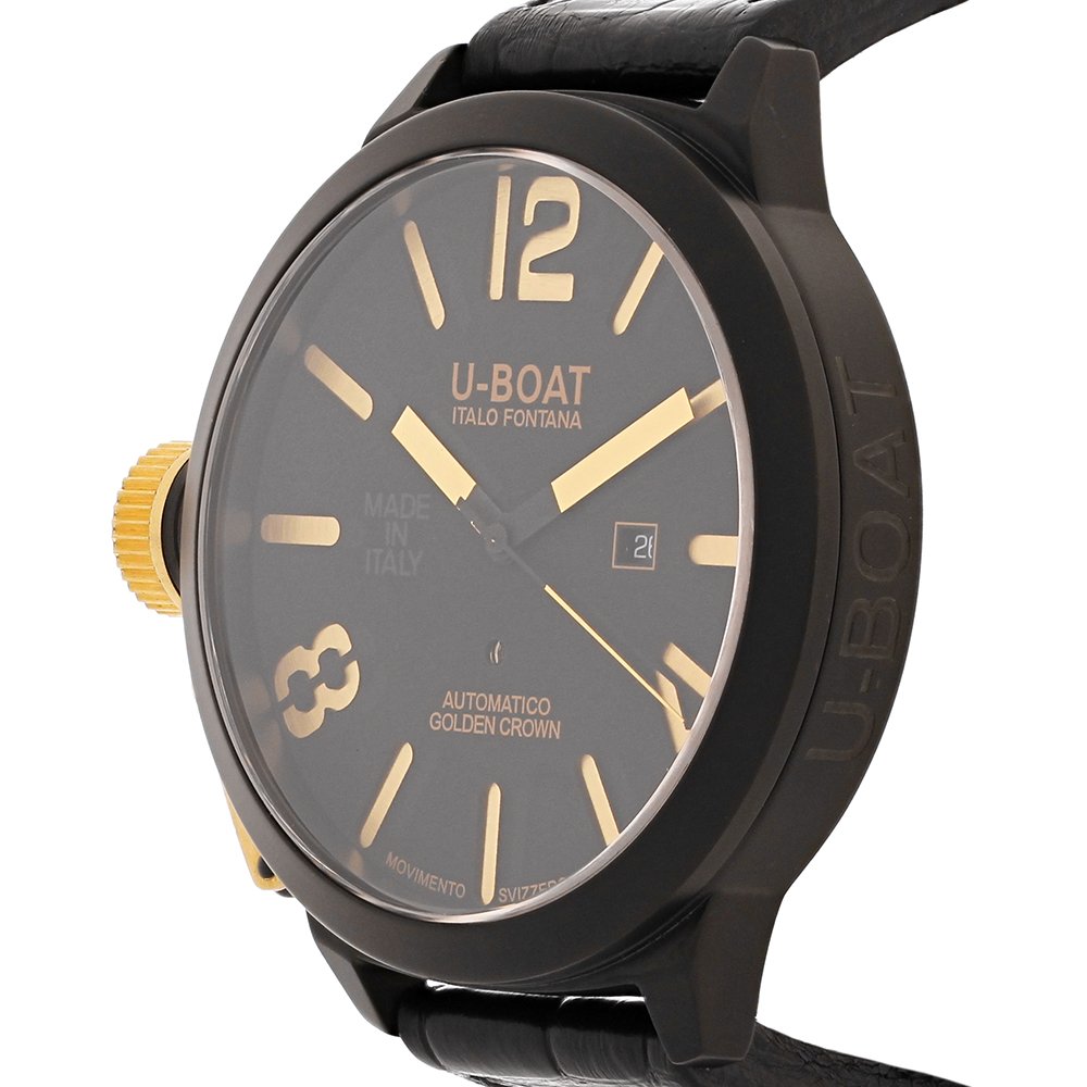 InvAdjusters's tweet image. Hand Crafted In Italy, U-Boat origins began from a watch designed for the Italian Navy, Unique 9 o’clock crown.
