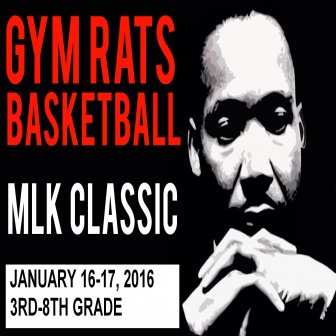 LAST WEEK TO REGISTER FOR THE MLK TOURNAMENT JANUARY 16-17TH. 101 teams registered so far! gymratsbasketball.com