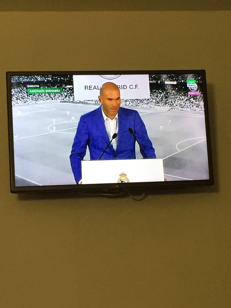 Plena Confianza en ti Zizou!!! Gracias por devolvernos la ilusión! #MerciZidane