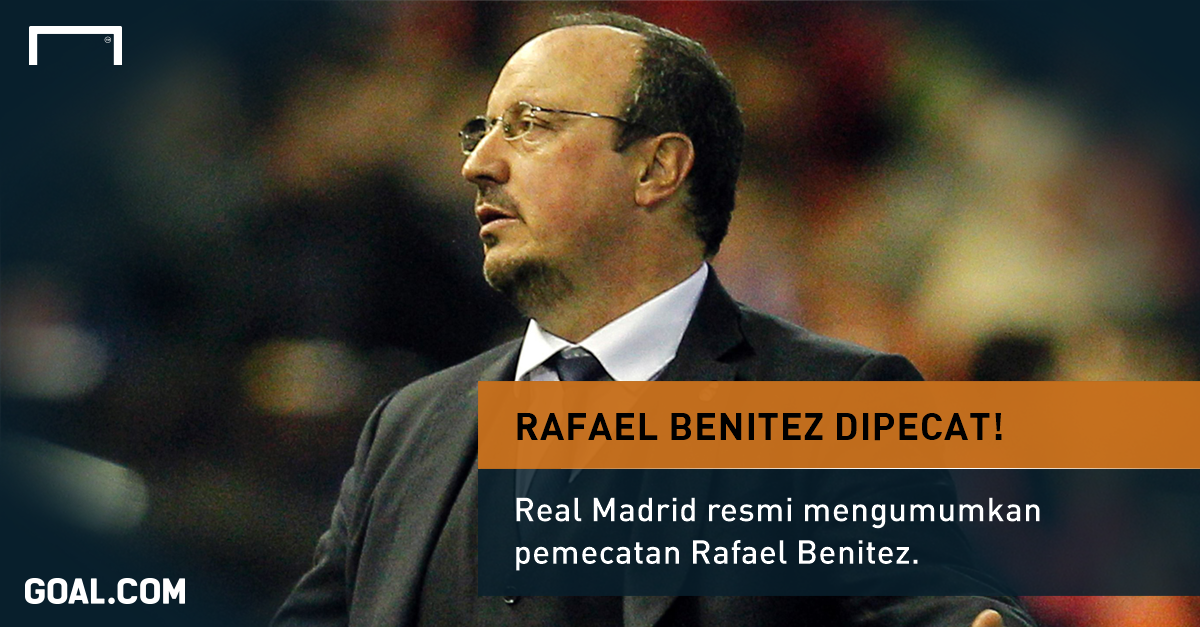 RESMI: Real Madrid Pecat Rafael Benitez - bit.ly/1ZKG1TU