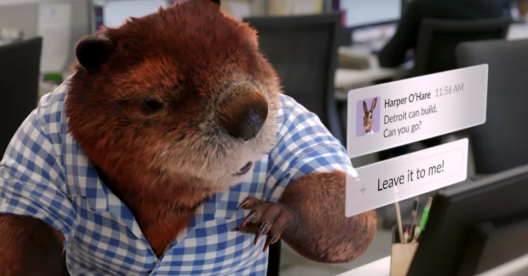 iamadammcgowan's tweet photo. .@SlackHQβs New #TV Commercial Is Adorable + Effective | https://t.co/7dbA11k62d | #Startup #Slack #Remote #Working https://t.co/7uzEiXulsM