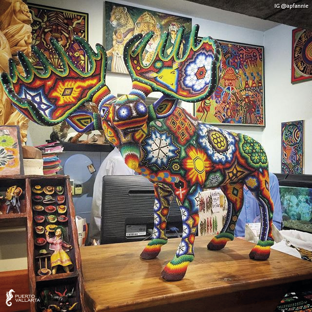 PuertoVallarta's tweet photo. Incredible pieces of #HuicholArt that you can find in Puerto Vallarta > https://t.co/kqfeIFTxVP https://t.co/hh8VDWJMWf