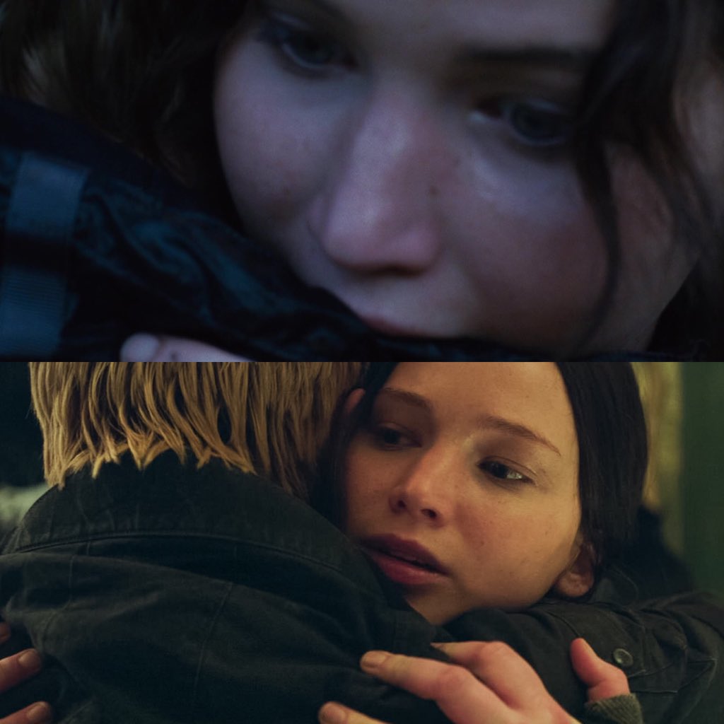 thgthread's tweet image. 47. You can only keep ONE of these parallels in the movie, which one do you keep? (Everlark)
