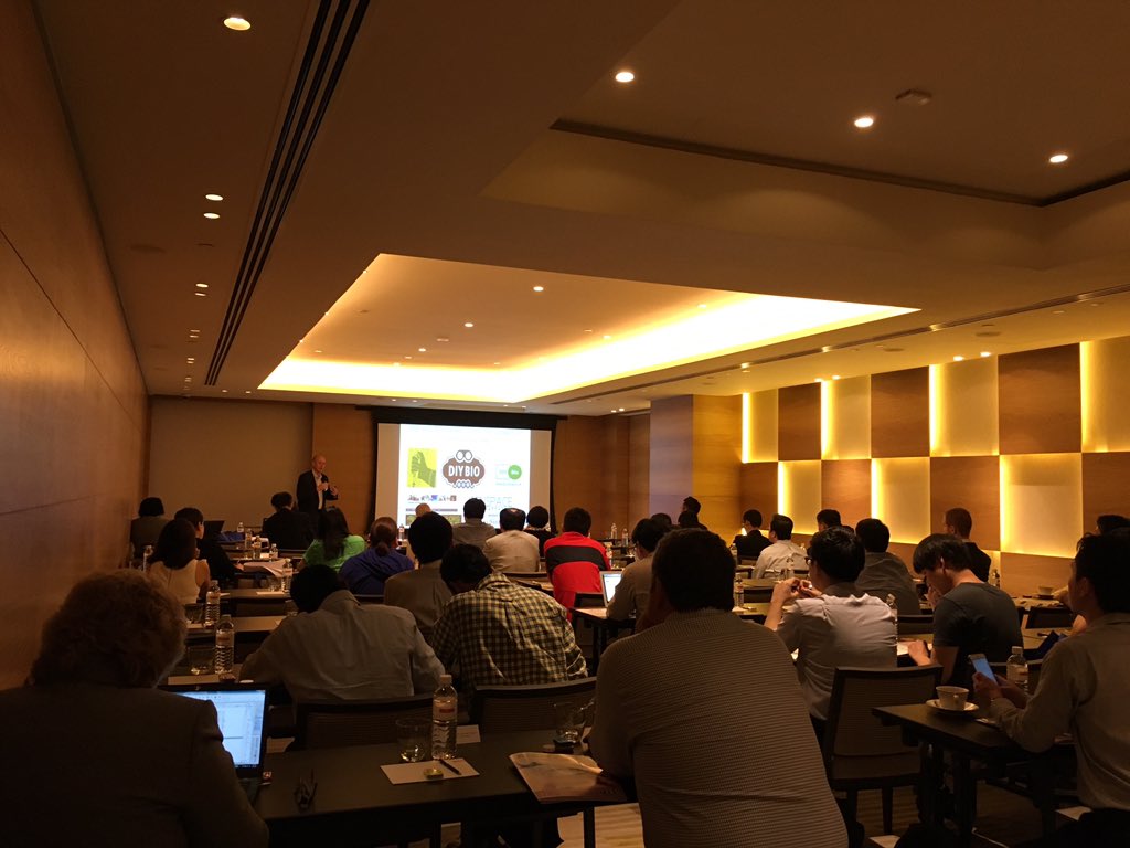 GABLTNYC's tweet photo. International Conference on Biomolecular Engineering 2016 is just starting at the Grand Hyatt Singapore!!! https://t.co/IKDKFCyujy
