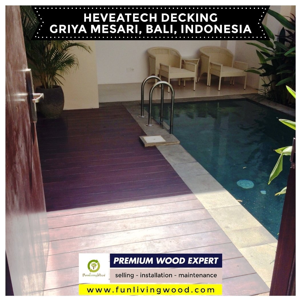 FunLivingWood's tweet photo. HEVEATECH DECKING.
Griya Mesari - Sanur - Bali- Indonesia
#funlivingwood #wood #floor #interior #lantaikayu #parquet https://t.co/TKRcshZQ3k