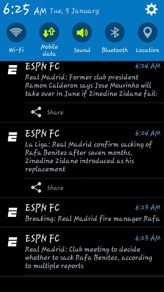 smk_60's tweet photo. Just woke up to this news π¨ #ByeRafa #HelloZidane https://t.co/TfNKyIxE5H
