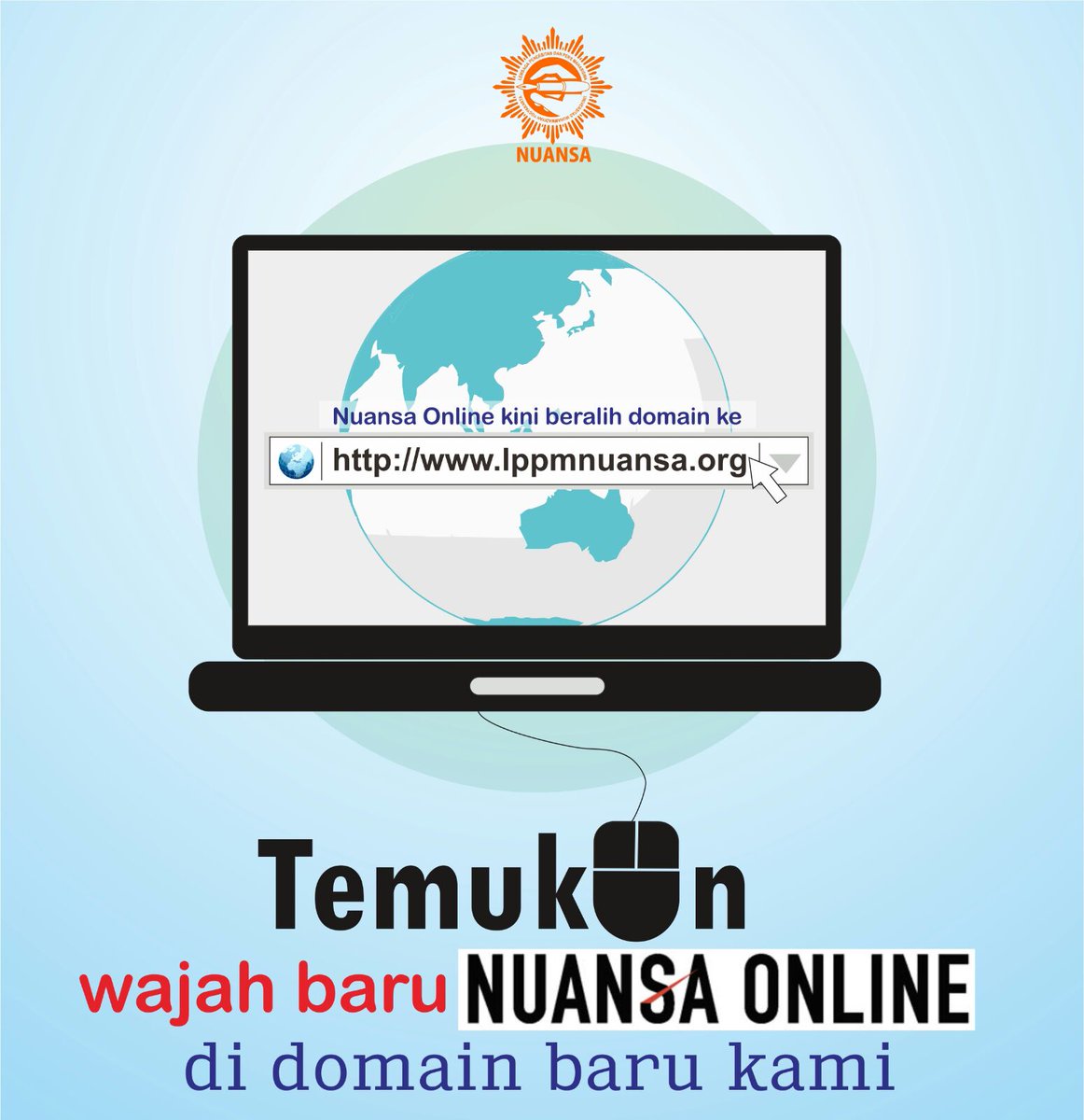 Ayooo, temukan wajah baru Nuansa Online di domain baru kami. <a href="/UMYogya/">UMY</a> <a href="/komunikasiumy/">Ilmu Komunikasi UMY</a> @anakUMY <a href="/infoUMY/">tweetUMY</a>
