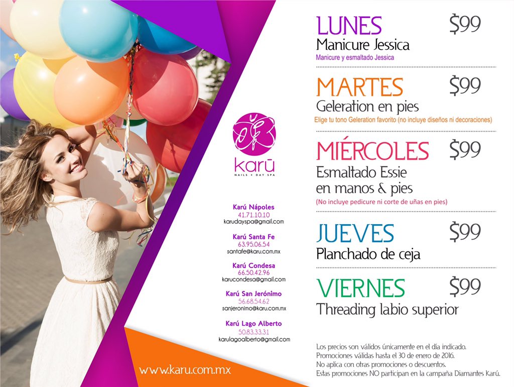 KaruNailsSpa's tweet photo. #enero #metas2016 https://t.co/hos5FumCmX