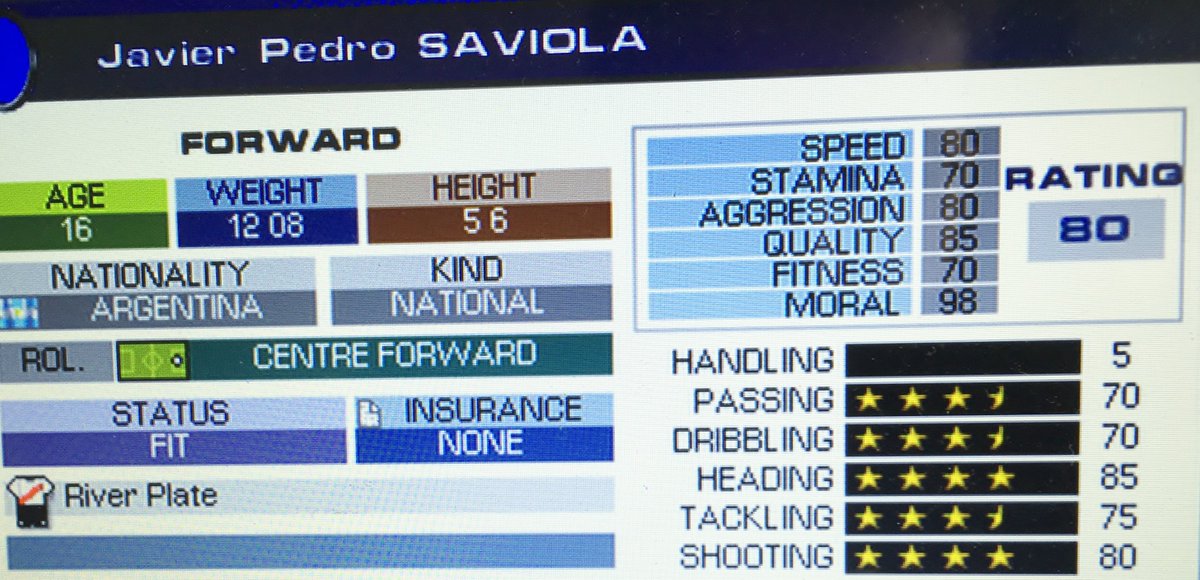 premier_manager's tweet photo. #PM99 Wonderkids: Javier Saviola https://t.co/JlshhSw8Wf