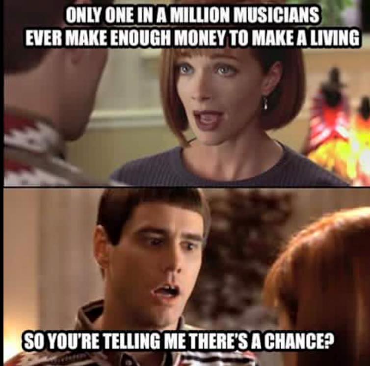 Sight_Reading's tweet image. Being a one in a million #musician. #timetopractice