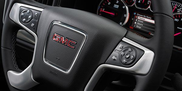 NewRoadsGM's tweet photo. No gloves, no problem. #GMCSierra’s available heated steering wheel keeps your hands warm. #Winterishere #ThisisGMC https://t.co/AozTxfEQFi