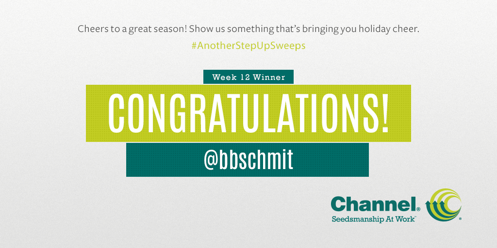 ChannelSeed's tweet photo. Congratulations to our final weekly #AnotherStepUpSweeps winner, @bbschmit! Grand prize winner coming soon. https://t.co/sMnYclZYok