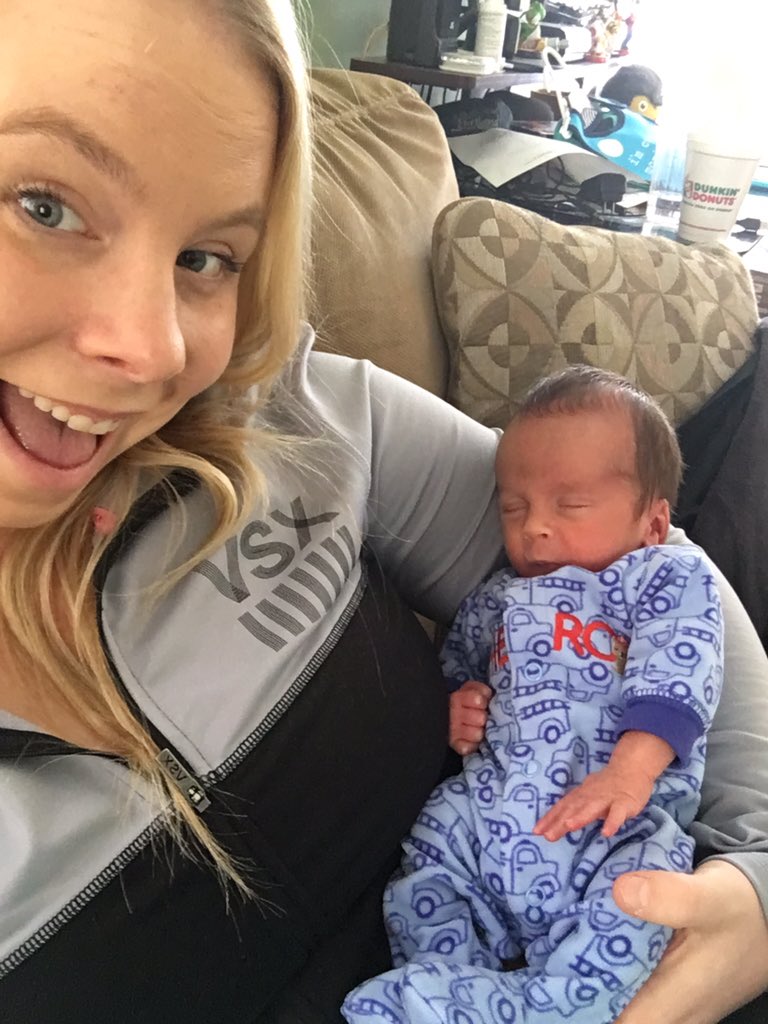 KristenNitz's tweet photo. So in love - aunties newest nephew https://t.co/EdOGZxqogH