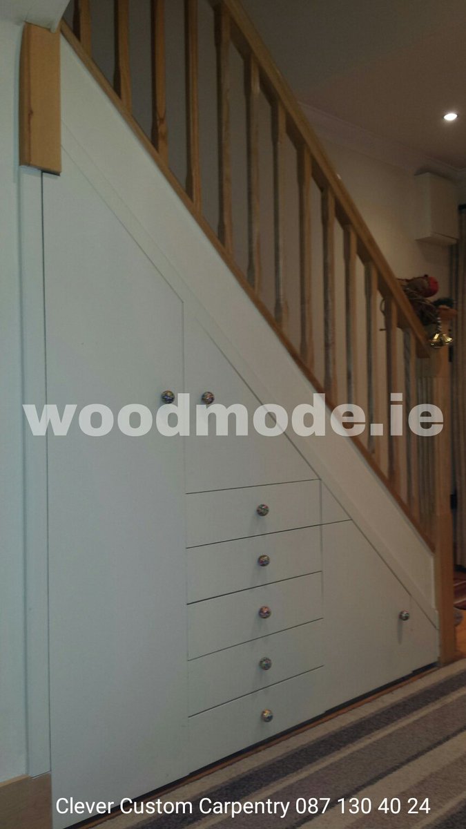 Wood Mode 
Clever Custom Carpentry 
" You Dream it We Build it " 
#Shelving #Storage #SmartStorage 
#Dublin #Ireland