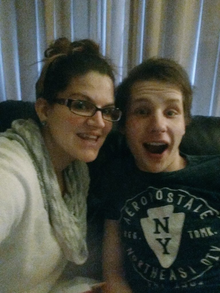 bgirouard's tweet photo. The gbf and me hanging out! #itsourweekend lol https://t.co/tND1TlgadL