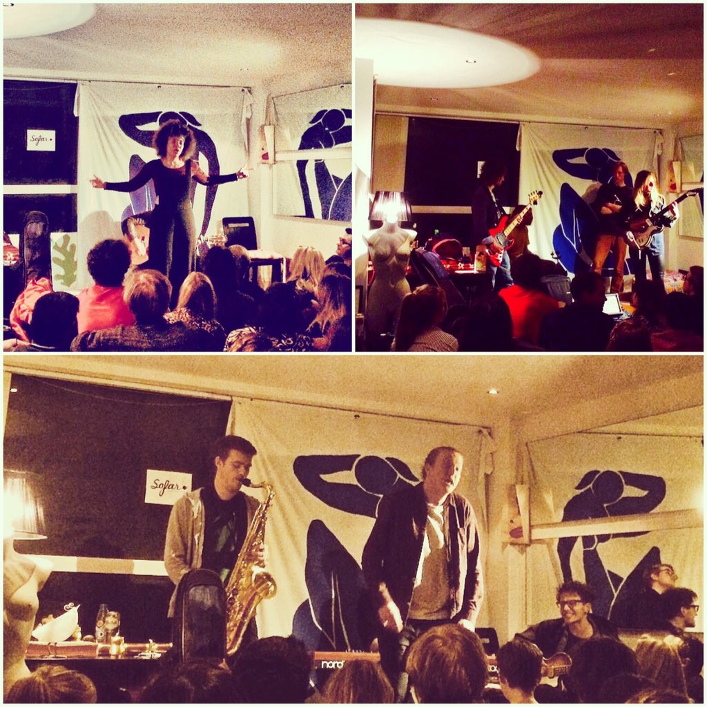 1st @SofarLondon show of 2016 ✔️ Thx to <a href="/FreshDixie/">Fresh Dixie</a>, @AmaliaWatty &amp; <a href="/MillyUptonMusic/">Milly Upton</a> - that was brilliant! 👍