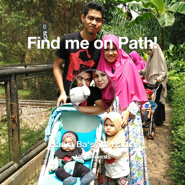 haniabasyim's tweet photo. I've shared 189 memories with my friends on #Path - see them now at https://t.co/Wpr7XQK8qL! #thepersonalnetwork https://t.co/V2VNoNtLK4