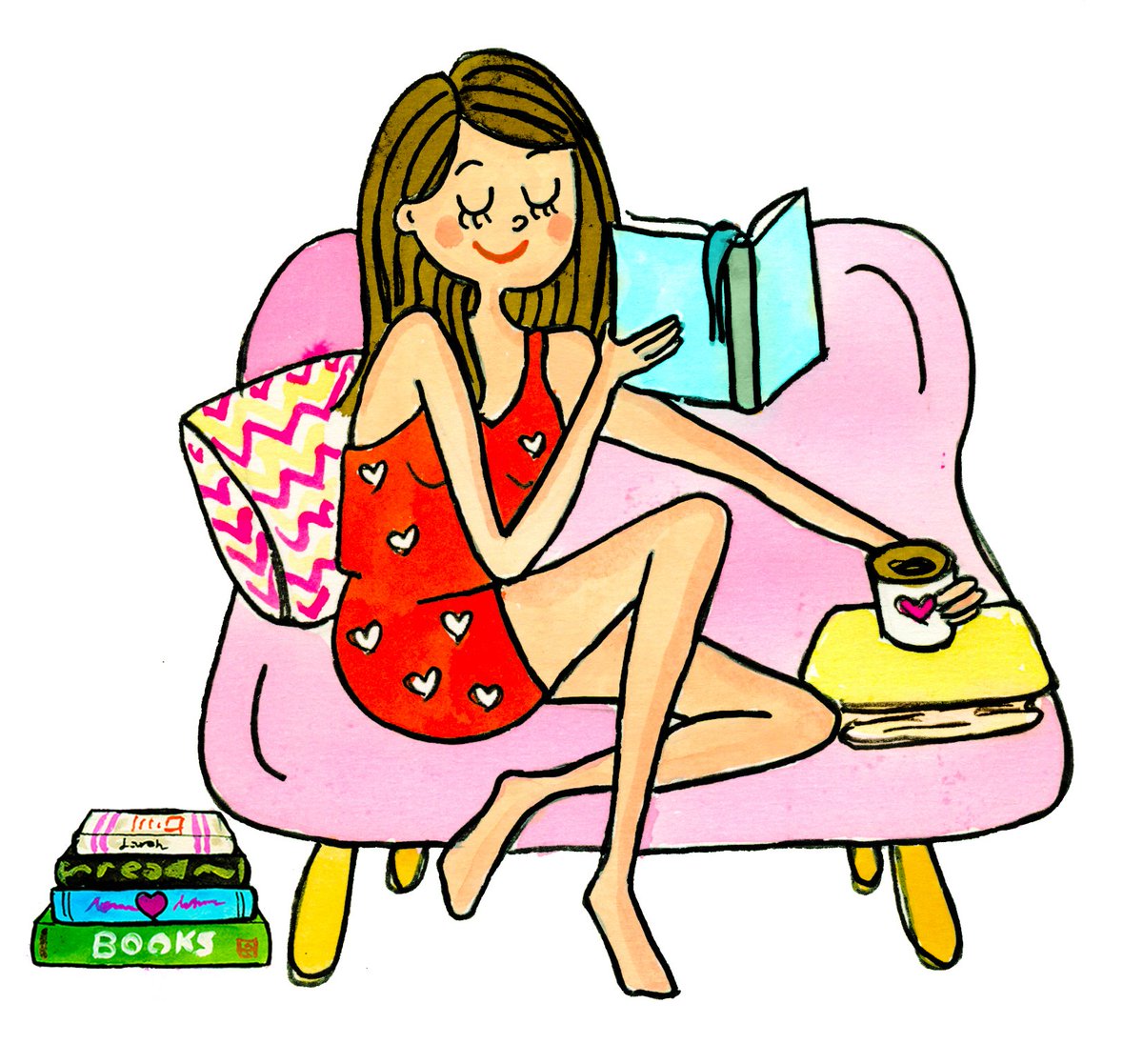 WaltzinWater's tweet image. Quick sketch done for a friend's birthday, I'm loving it! 😊 #illustration #fbloggers #bbloggers #lbloggers #books