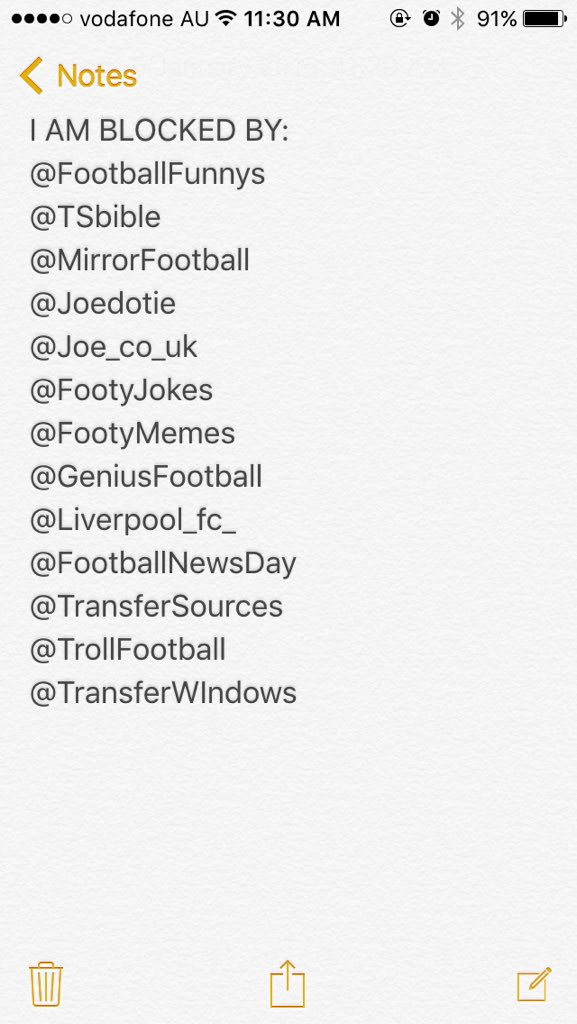 Stop_ClickBait's tweet image. UPDATE also blocked by @TransferWlndows interesting since I never tweeted at them