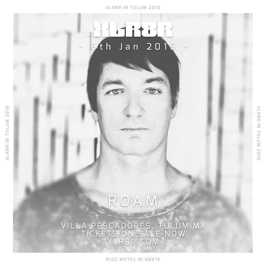 @xlr8r_official Festival Tulum on January 6, 2016 at @villa.pescadores.tulum ! Artist Alert: #ROAM (U.R. Art Co-Fou…