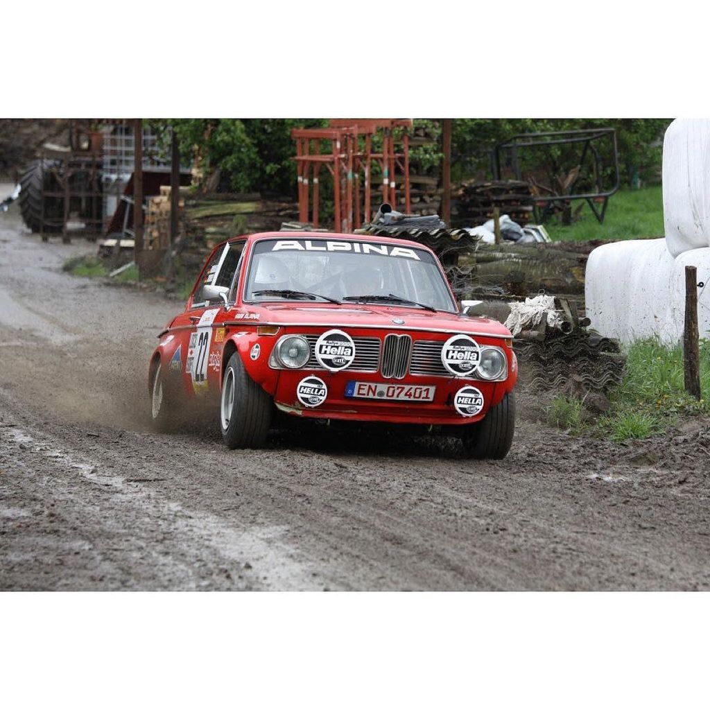 bmw2002faq's tweet photo. "a pig knows the mud he rolls in" #bmw2002 #bmw2002faq #bmwpigcheeks #bmwclassic #vintagerally #vintagebmwracing #v… https://t.co/cMCfF7eUaE