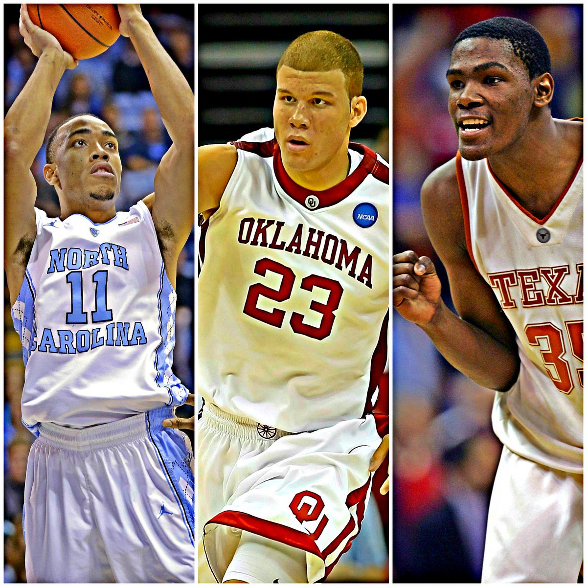 SportsCenter's tweet photo. D-1 basketball players w/ 35+ Pts, 23+ Reb in a game (last 20 seasons):

Brice Johnson
Blake Griffin
Kevin Durant https://t.co/HLEFY5Z292