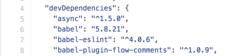 tomchentw's tweet photo. #FunFact: #babel6 is still built with #babel5.
https://t.co/cknt707iJ5 https://t.co/QlNoSFn5O2