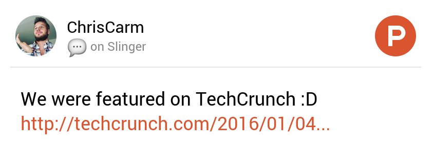 My thoughts on Slinger on <a href="/ProductHunt/">Product Hunt 😸</a> producthunt.com/tech/slinger#c…
