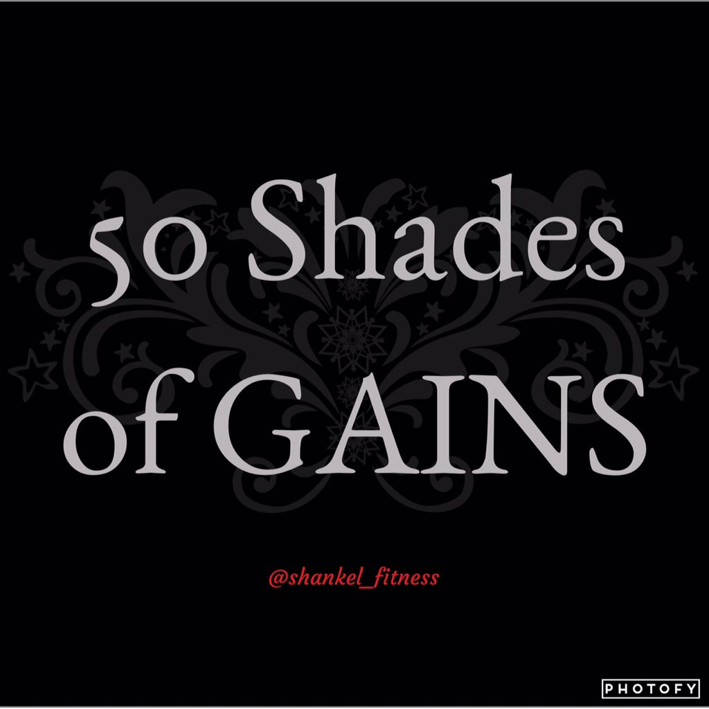 HIIThegym's tweet photo. 50 shades of gains #gainz #50shadesofGrey #proteinbarbie #homegymlife #homeworkout #girlswithabs https://t.co/vKP38bz5TW