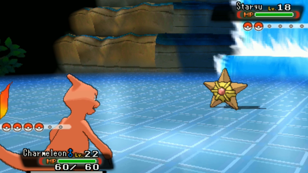Pokeli's tweet photo. Preview! Pokemon Omega Ruby/Alpha Sapphire - Vs. Leader Misty [FR/LG Story #5] 
#Backgroundedited https://t.co/n8qTTPr8E1
